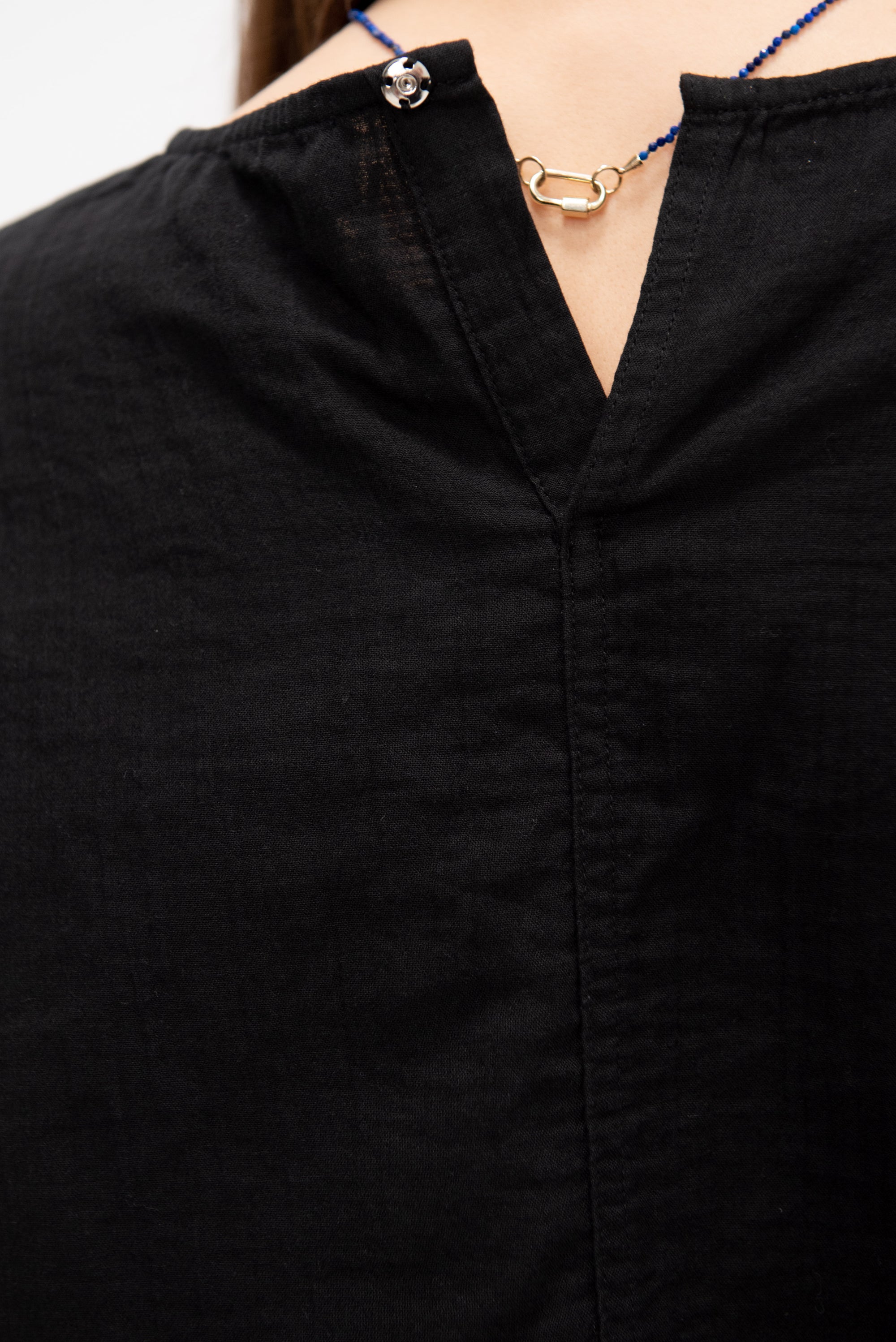 Slip On Blouse Cap Sleeve