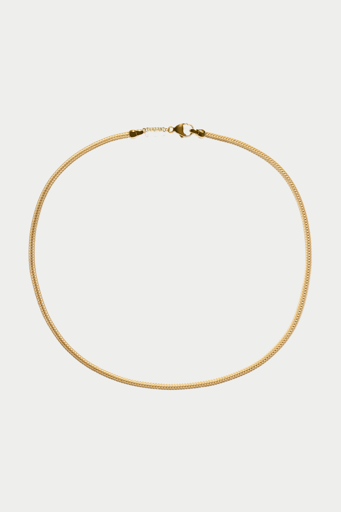 AZLEE - Divine Woven Chain, Yellow Gold