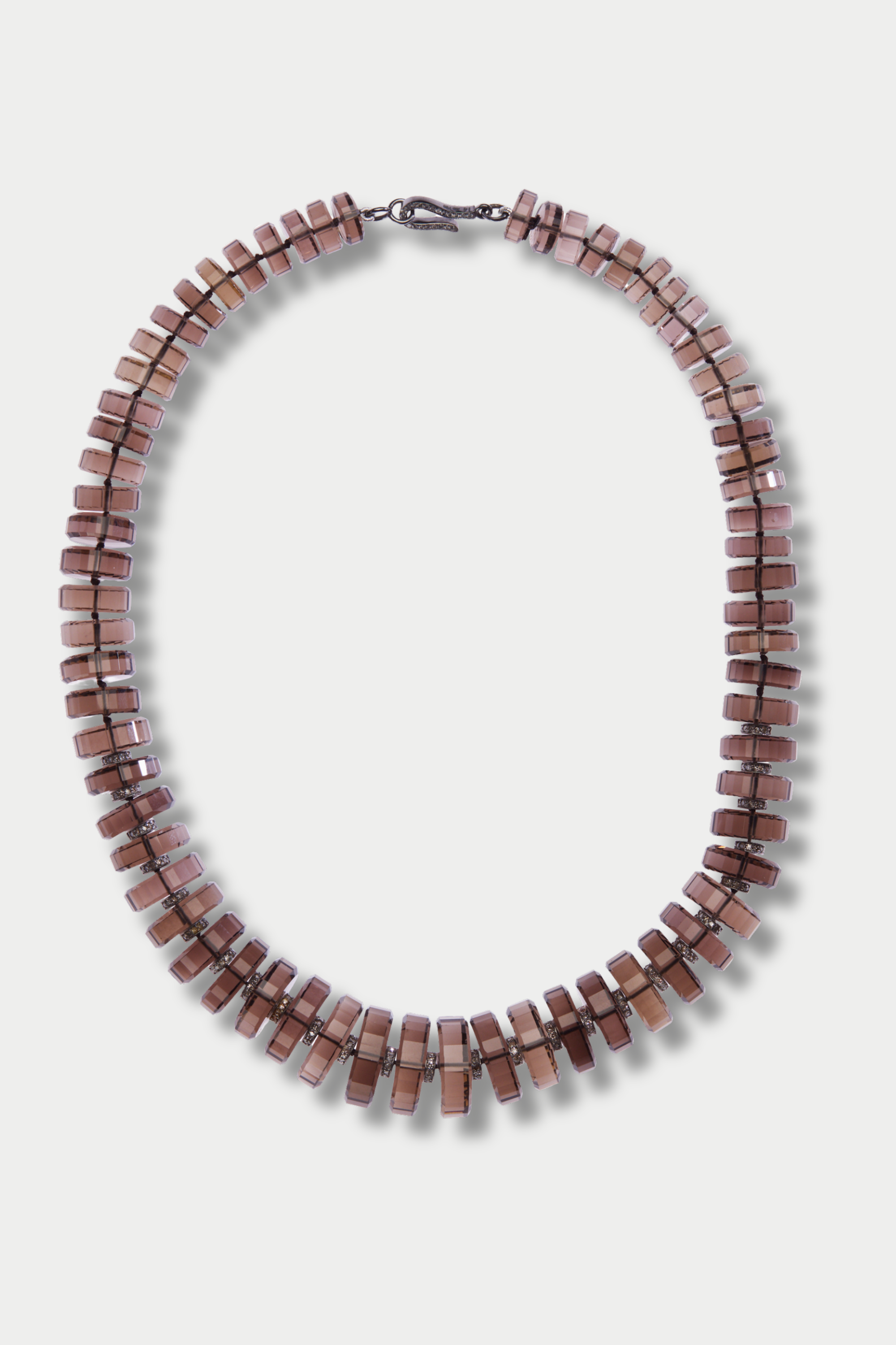 Aura Necklace, Smoky Quartz