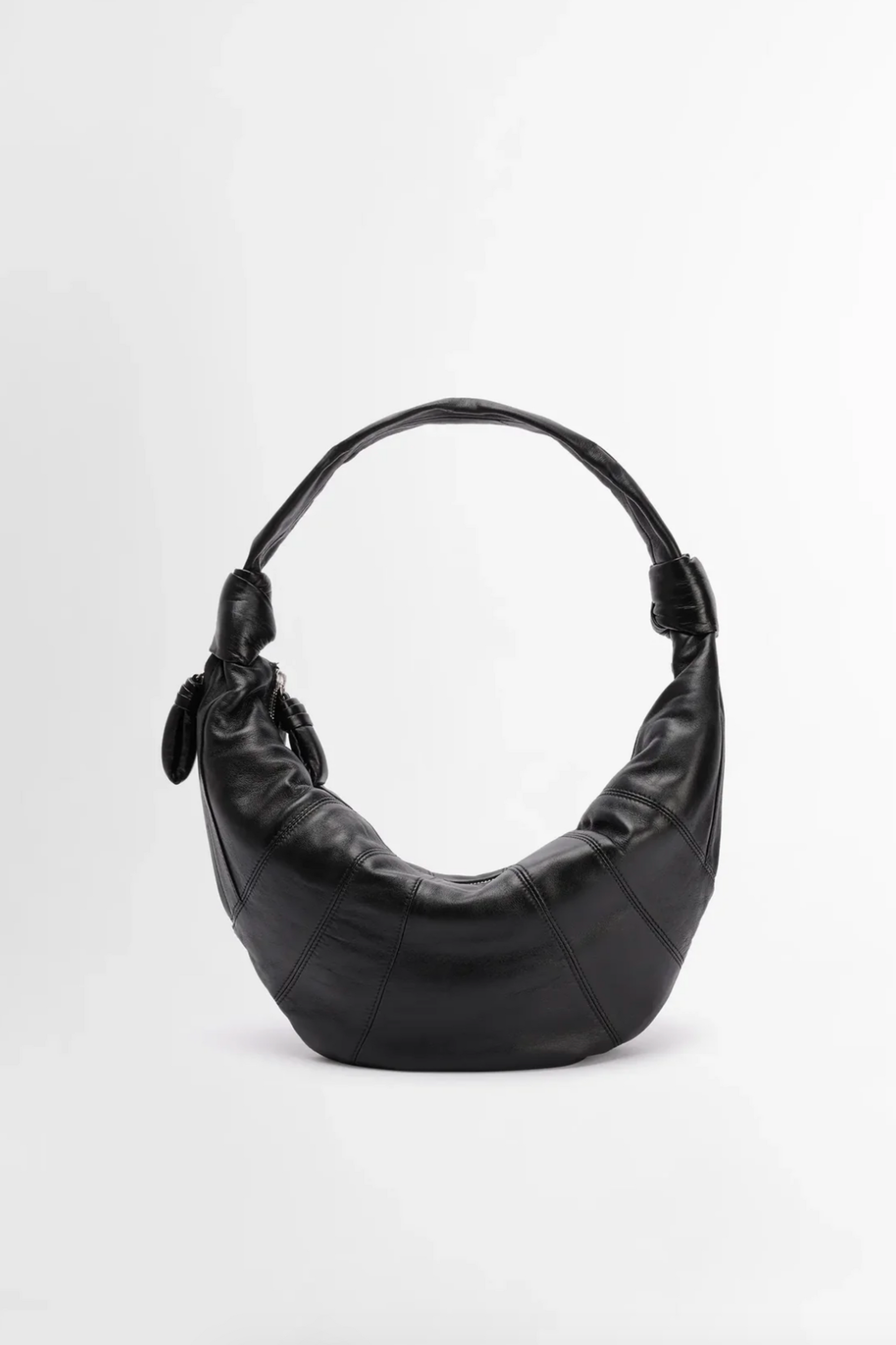 Lemaire Fortune Croissant ソフトナッパバッグ ブラック Lemaire Fortune Croissant Bag – Kick Pleat