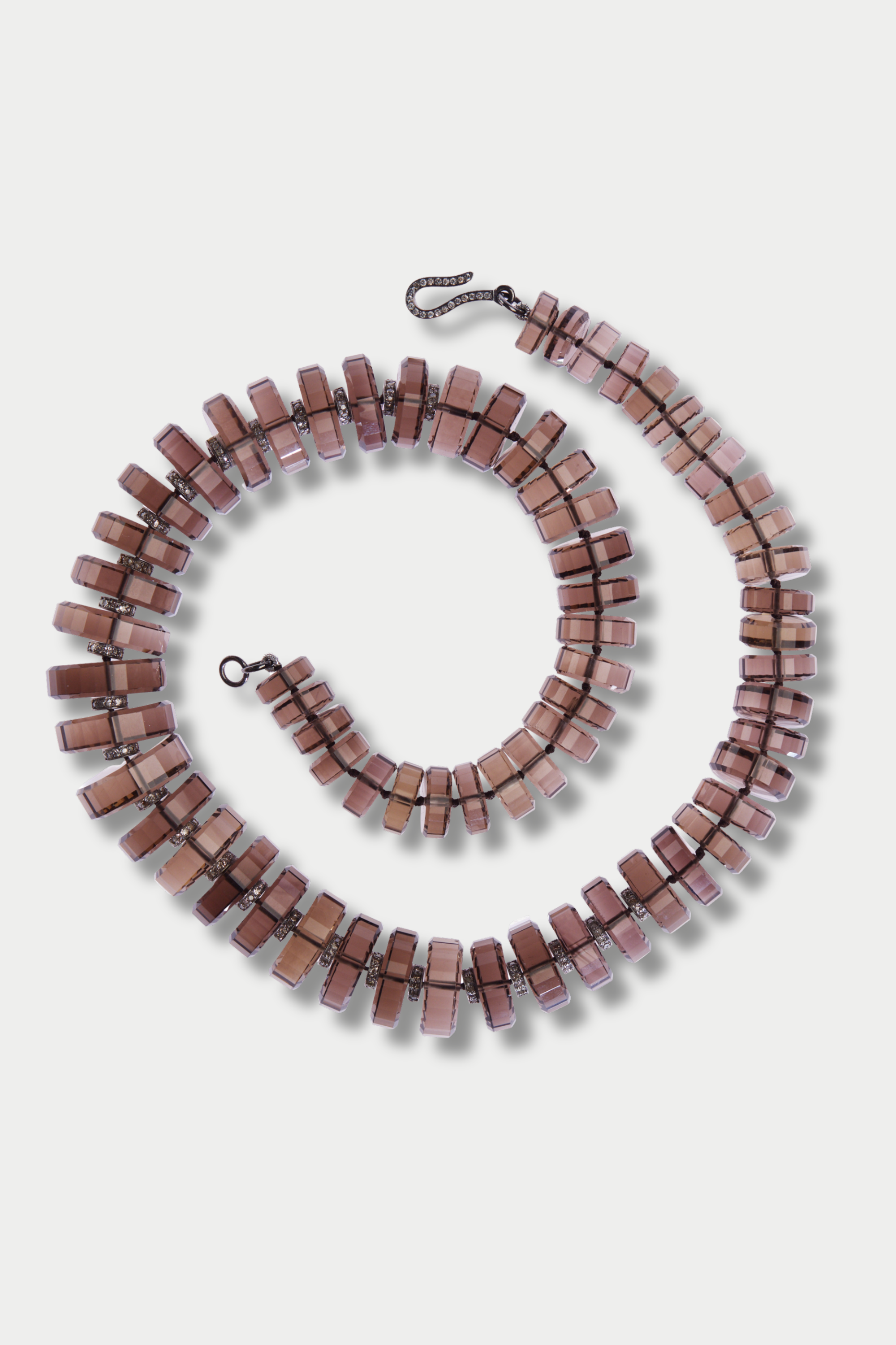 Aura Necklace, Smoky Quartz