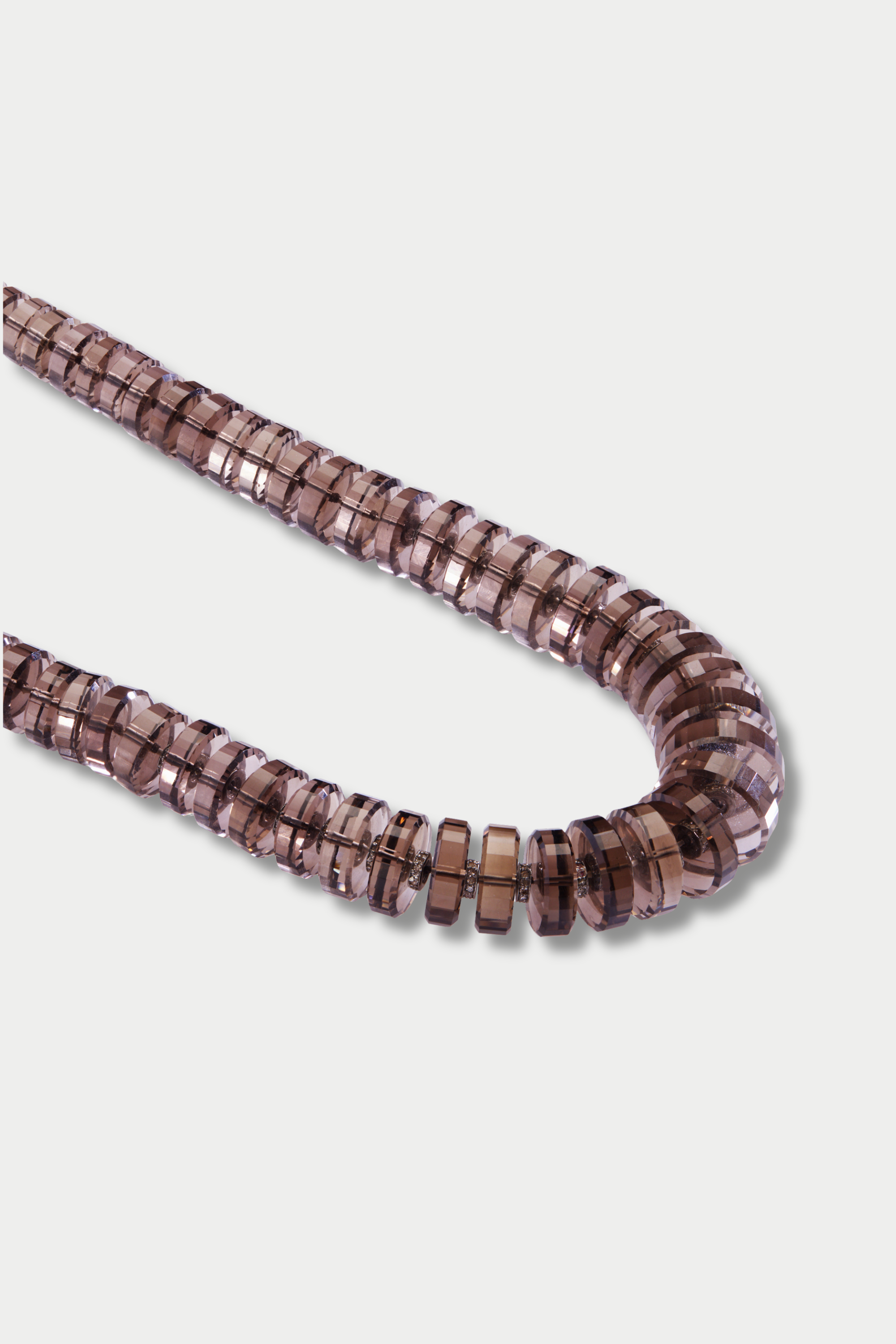 Aura Necklace, Smoky Quartz