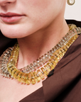 Aura Necklace, Green Amethyst