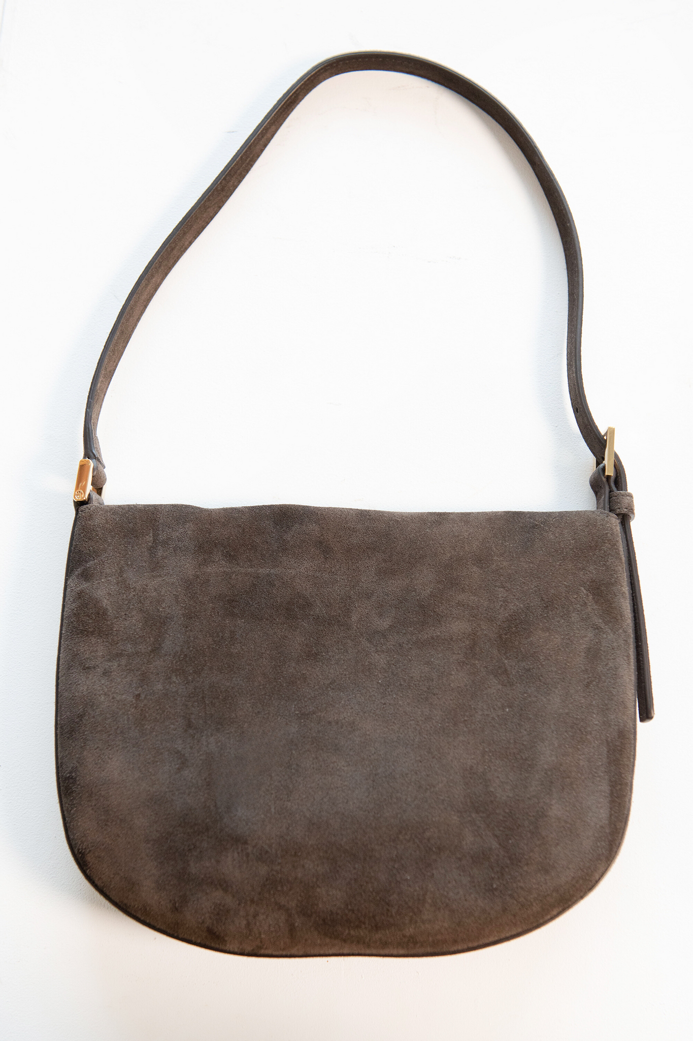 Savette - Small Tondo Hobo Suede, Coffee