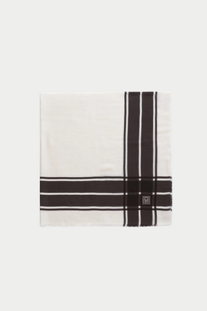TOTEME - Wool Silk Blanket Scarf, Black