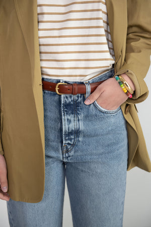 Janessa Leoné - Belt-07, Cognac