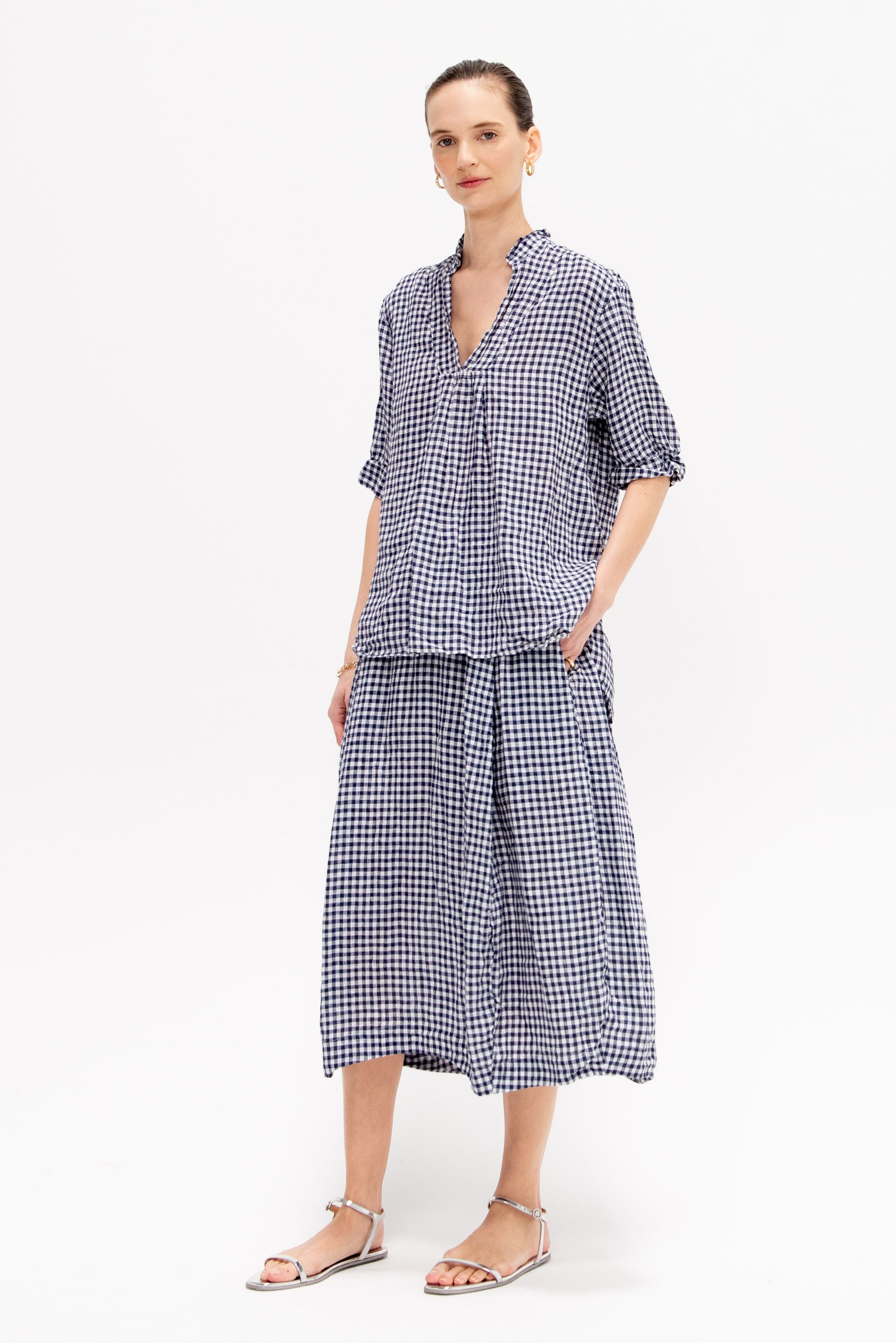 Vera Shirt, Lino Check