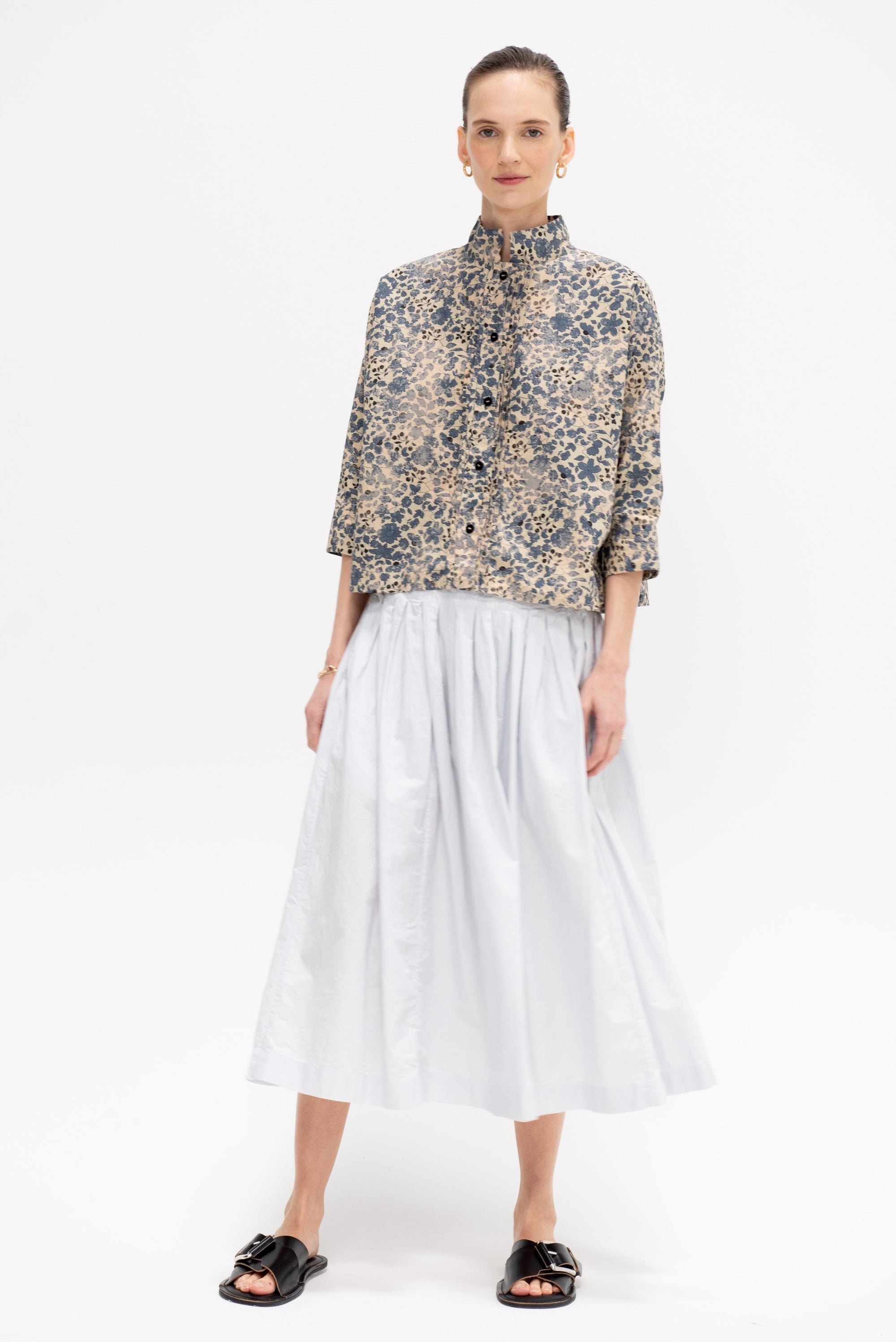 Farmer Skirt, Stripe