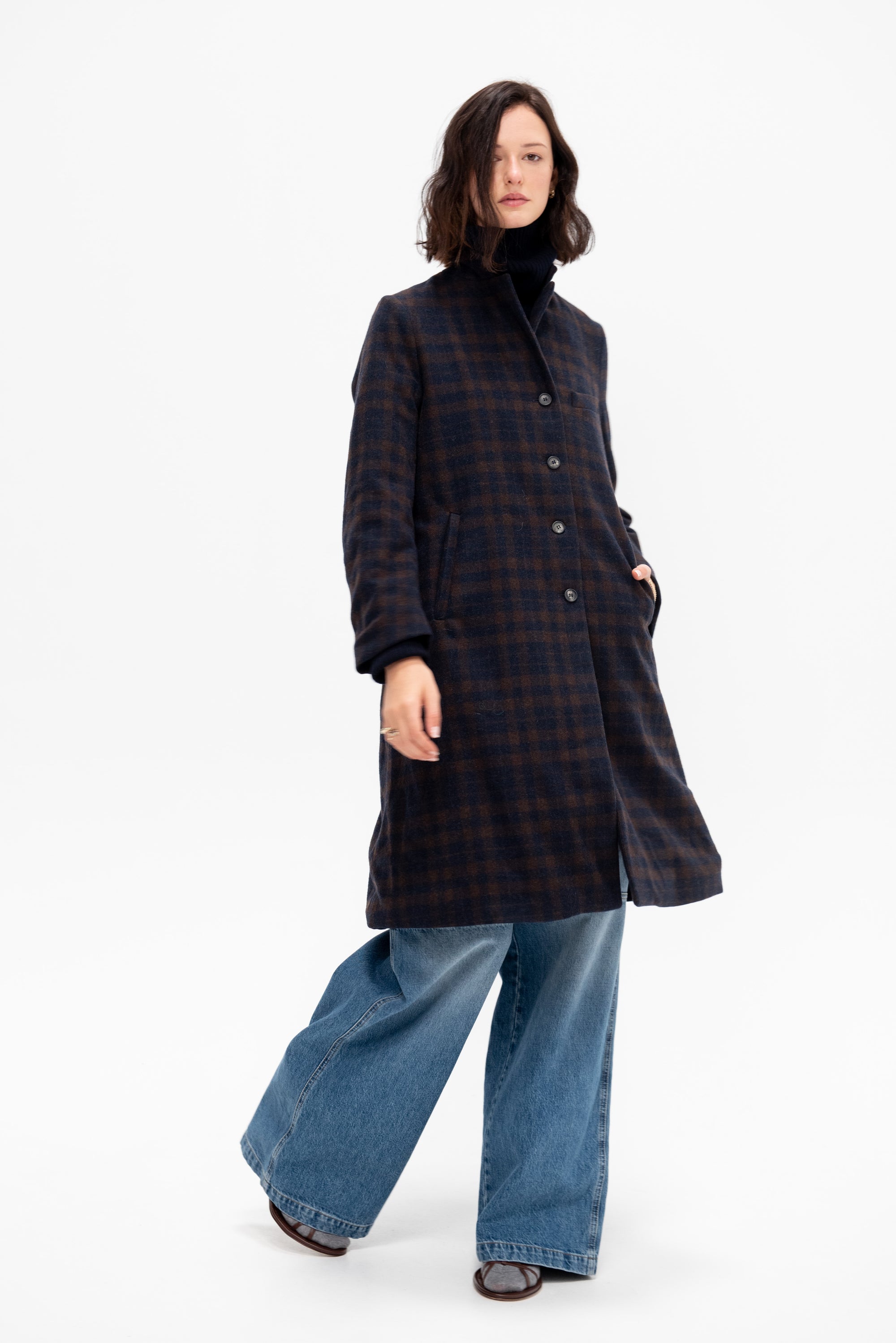 Farmer Coat, Plaid