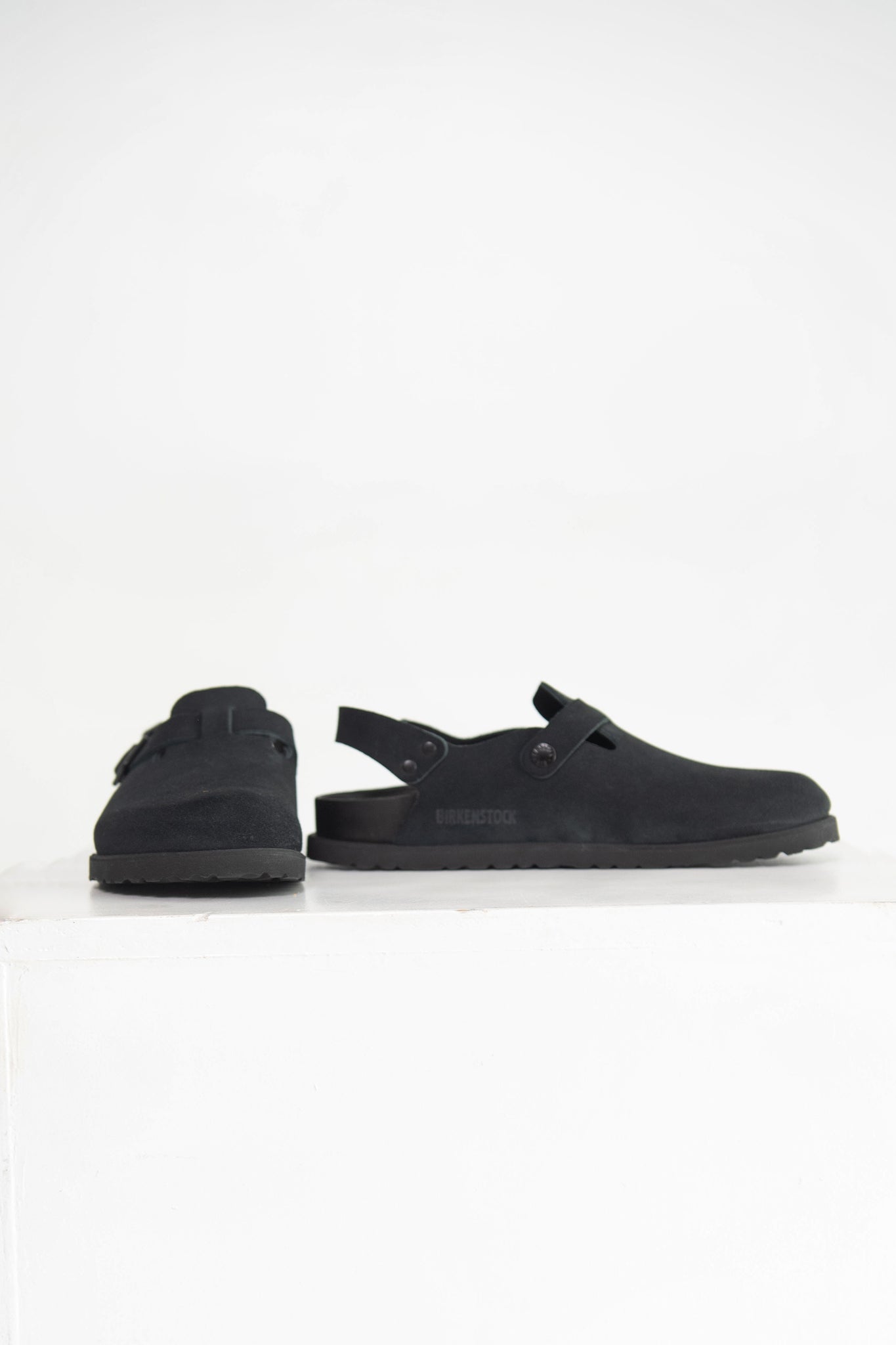BIRKENSTOCK 1774 - Tokio Napa Slingback Clogs, Black