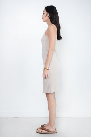 Black Crane - Cami Dress, Stone