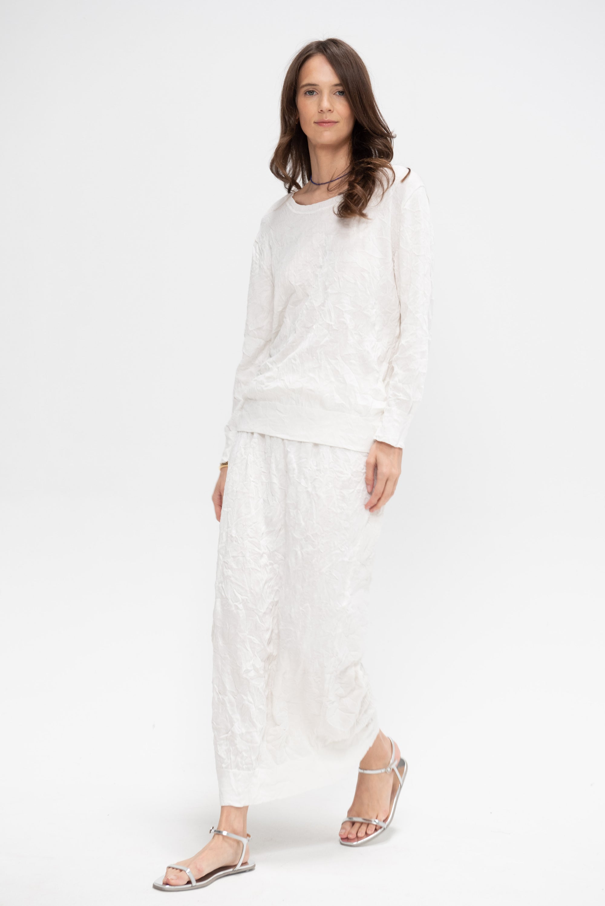 Crinkle Knit Skirt
