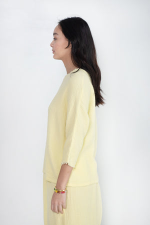 Black Crane - Dolman Top, Lemon