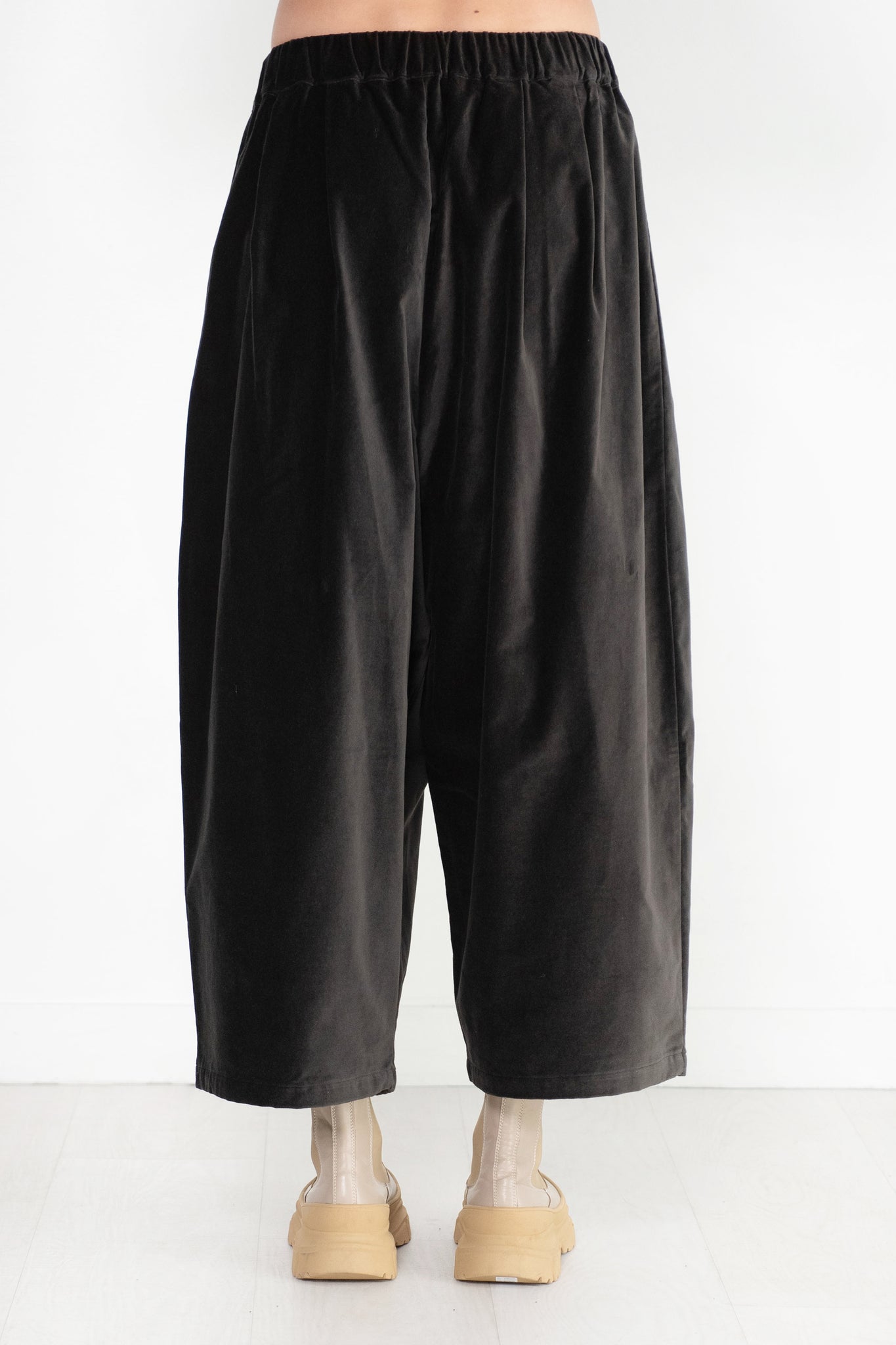 Black Crane - Wide Pants, Sumi Black