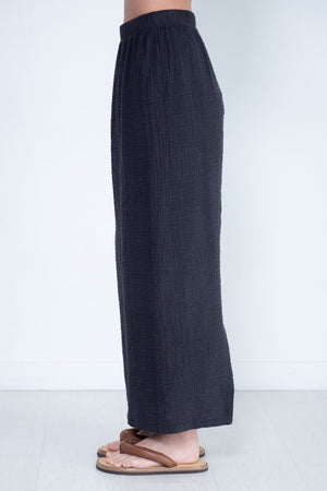 Black Crane - Long Skirt, Graphite