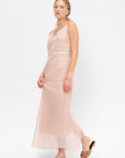 Organdi Dress, Peony