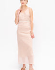 Organdi Dress, Peony