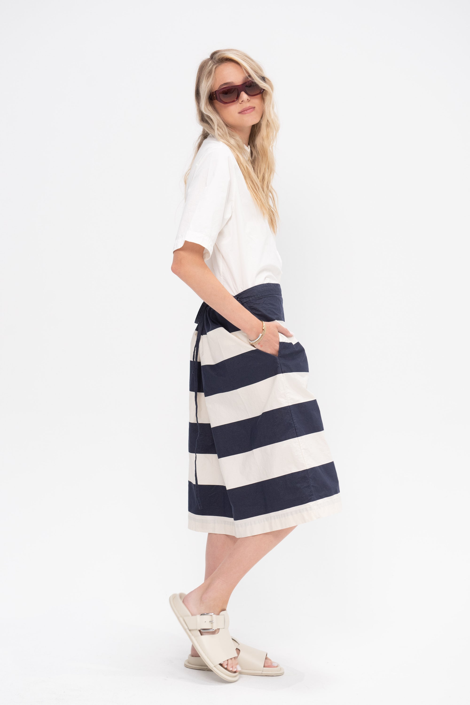 Square Skirt, Stripe