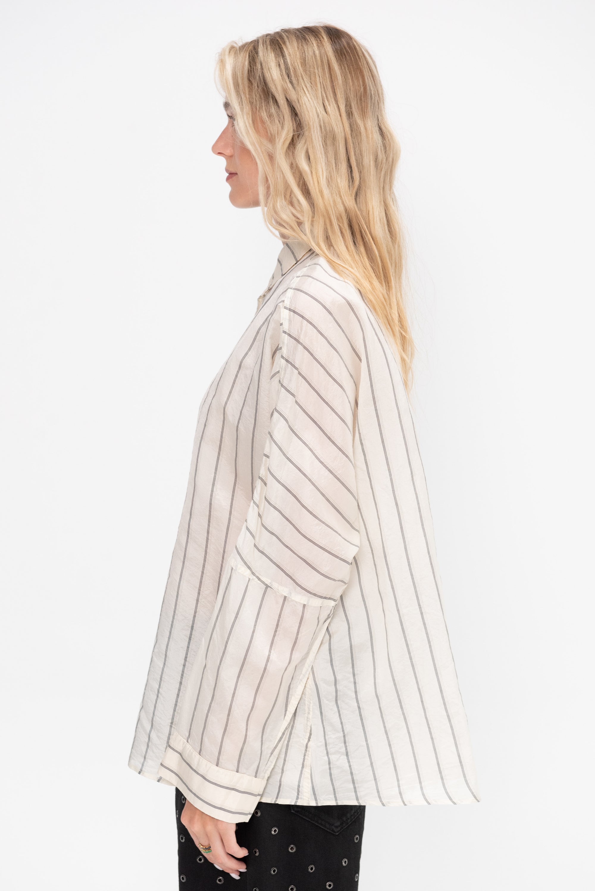 Waga Long Sleeve Shirt, Stripe