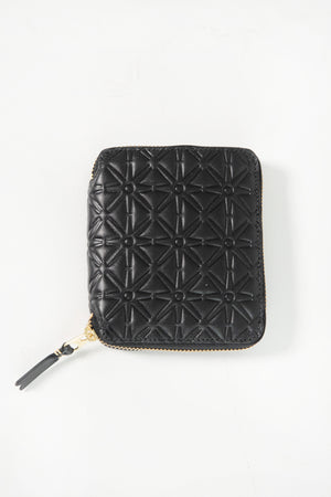 Comme des Garçons - Embossed Leather Wallet, Black