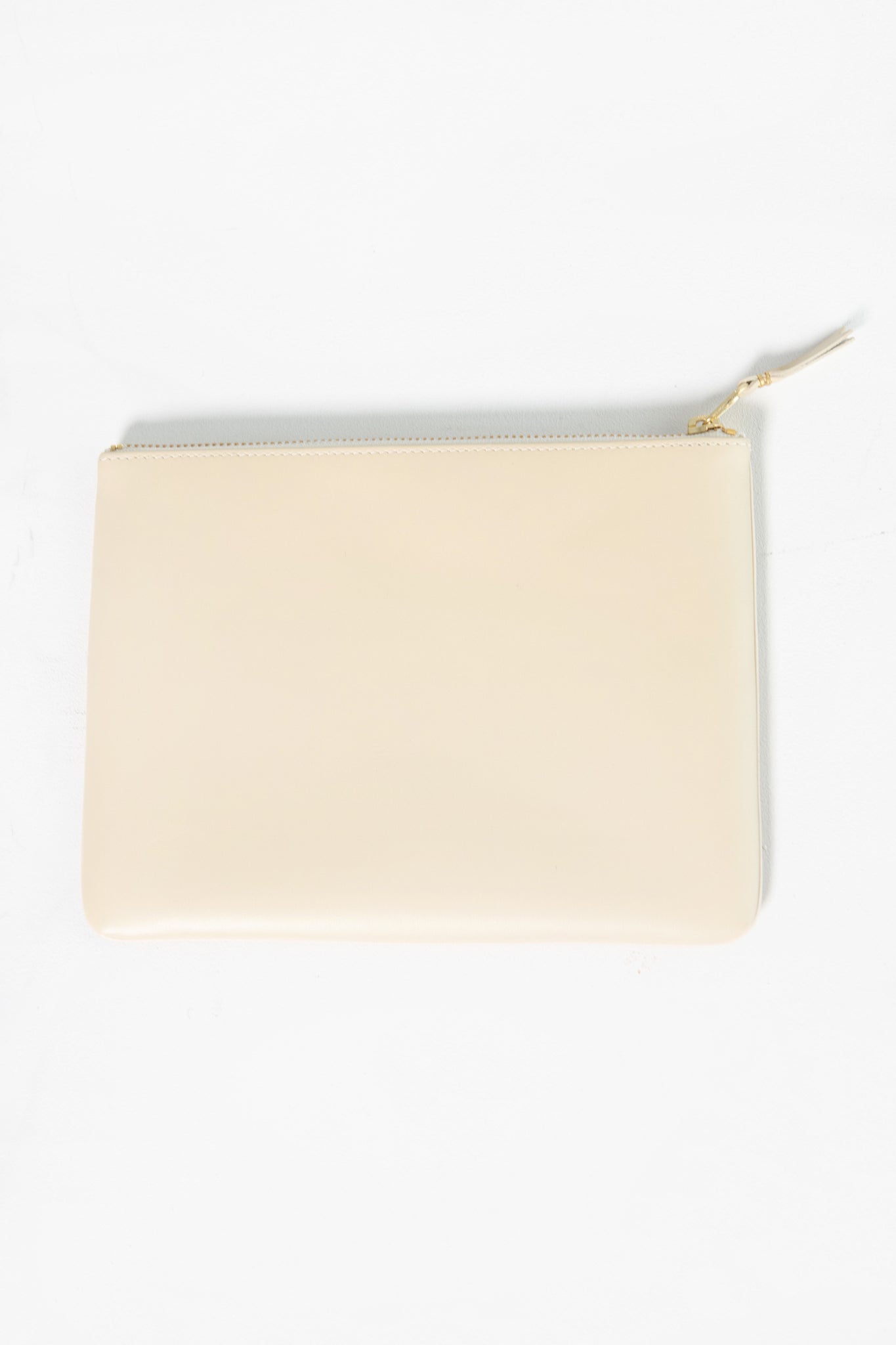 Comme des Garçons - Classic Leather Pouch, Off White