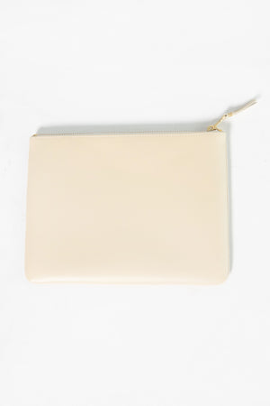 Comme des Garçons - Classic Leather Pouch, Off White