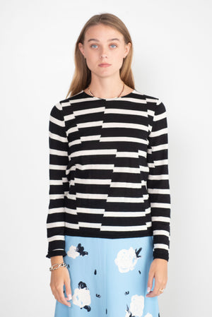 Comme des Garçons - 2 Tone Sweater, Stripe
