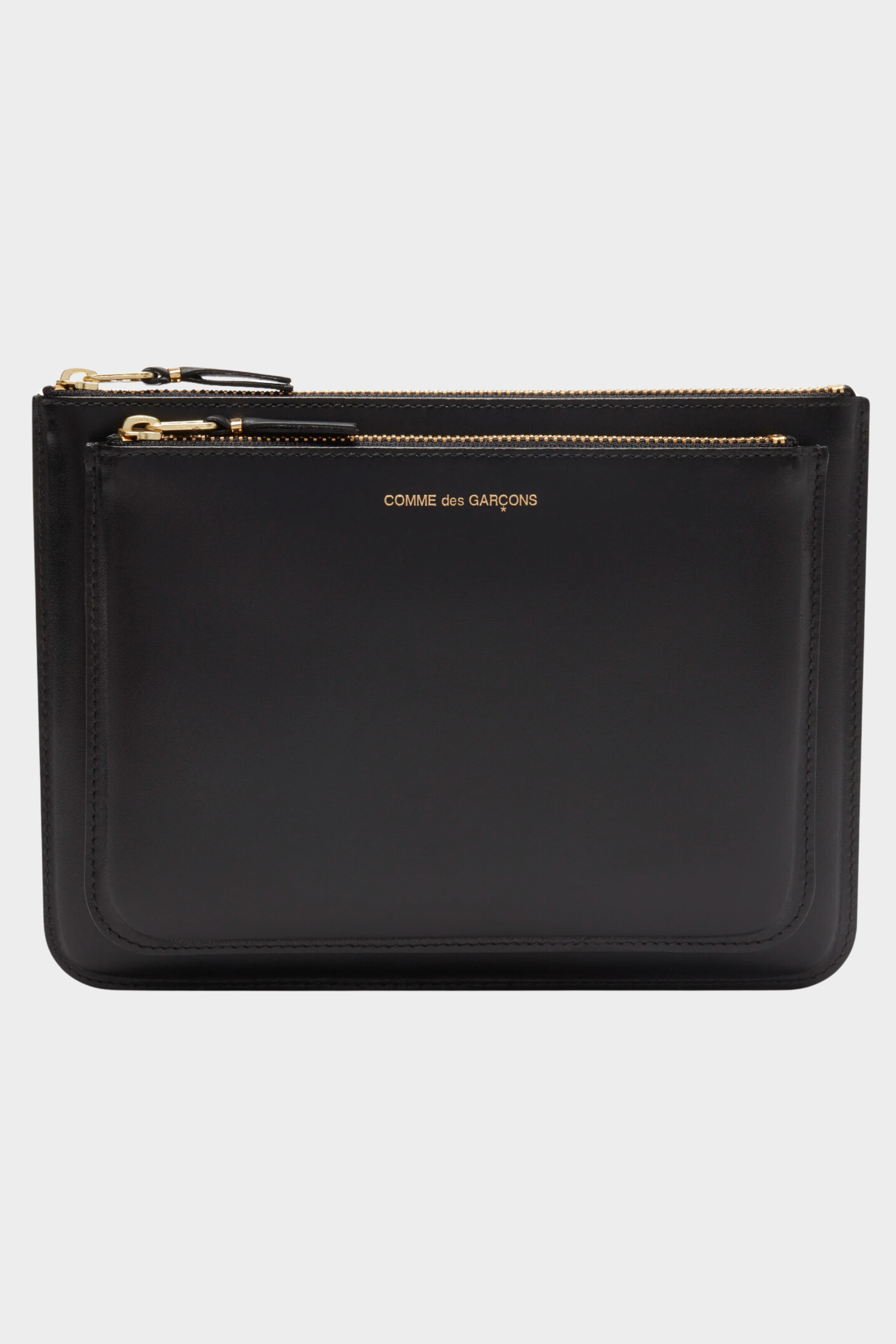 COMME DES GARÇONS WALLET - Outside Pocket Line, Black