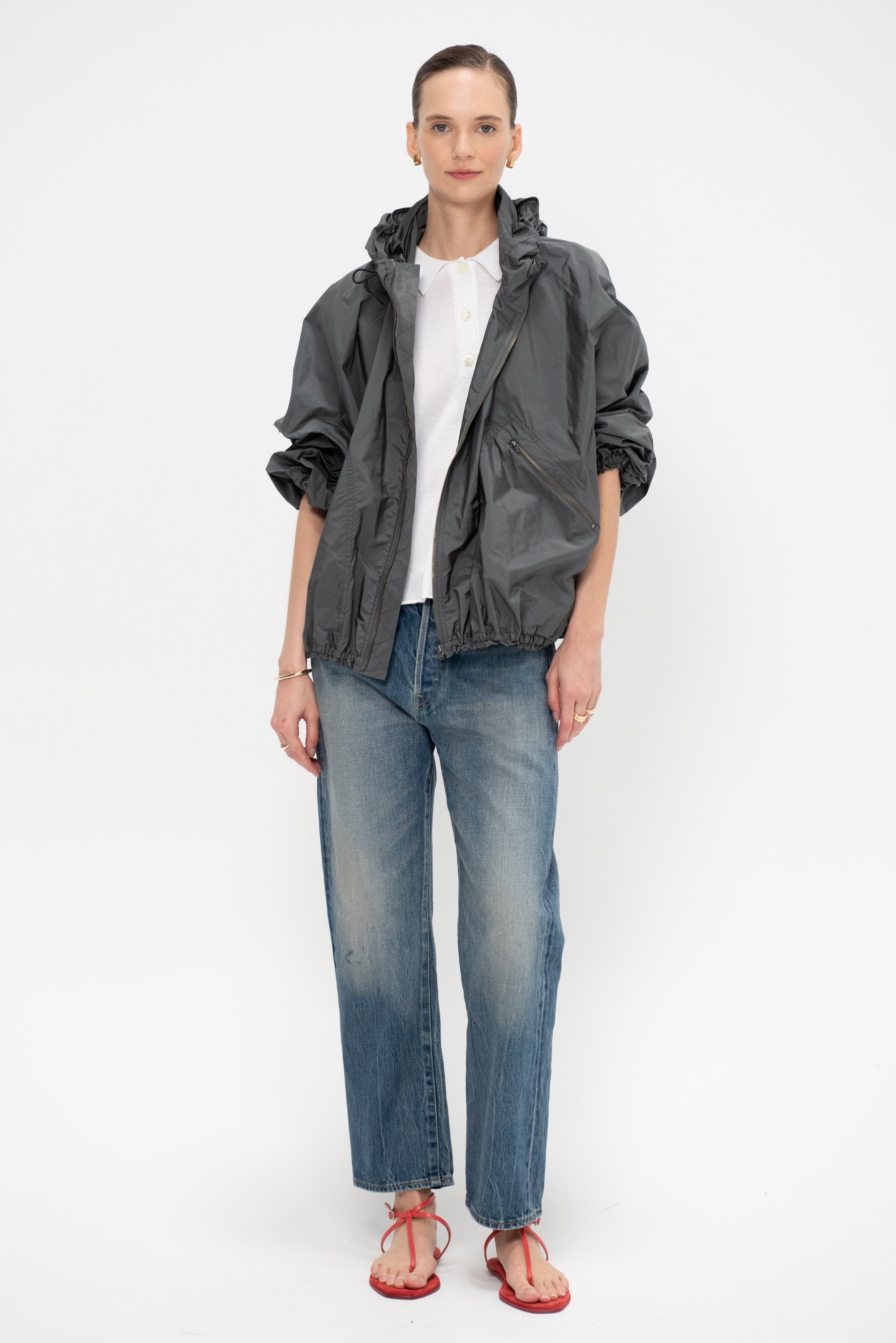 Ankle Cut Selvedge Denim, Medium Vintage