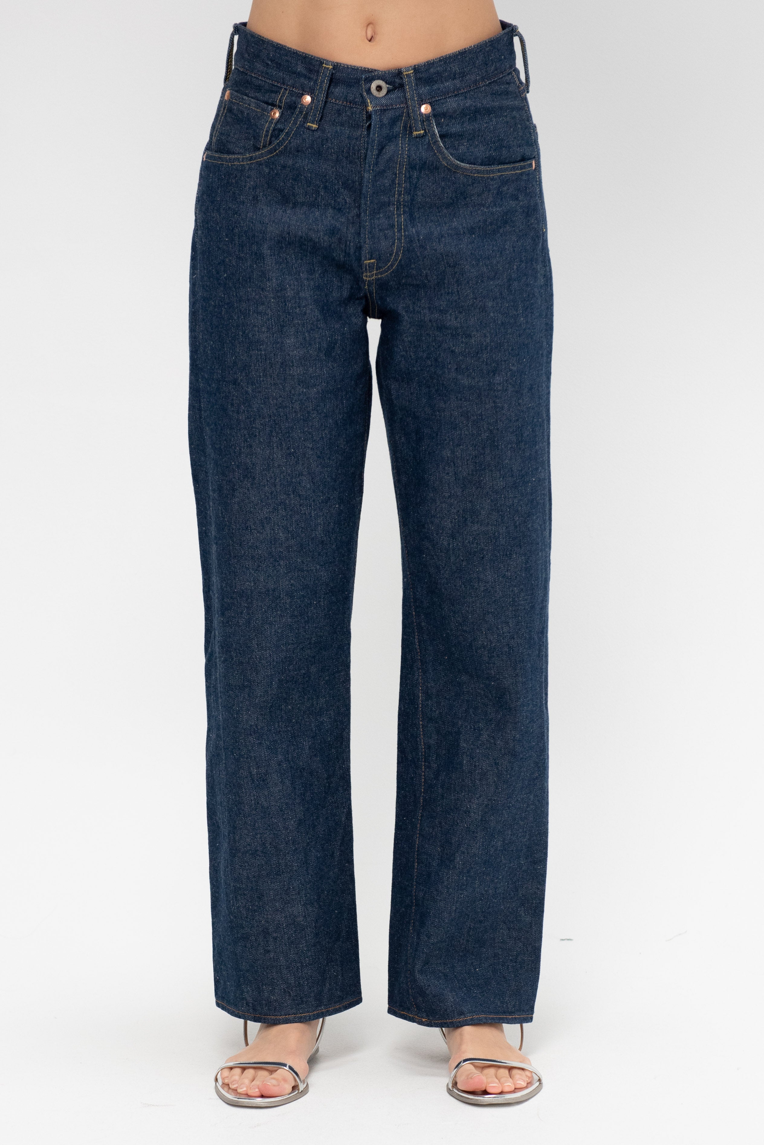 パンツ 2023SS chimala DENIM NARROW STRAIGHT CUT Chimala - Medium Distress Selvedge Denim Narrow Straight Cut
