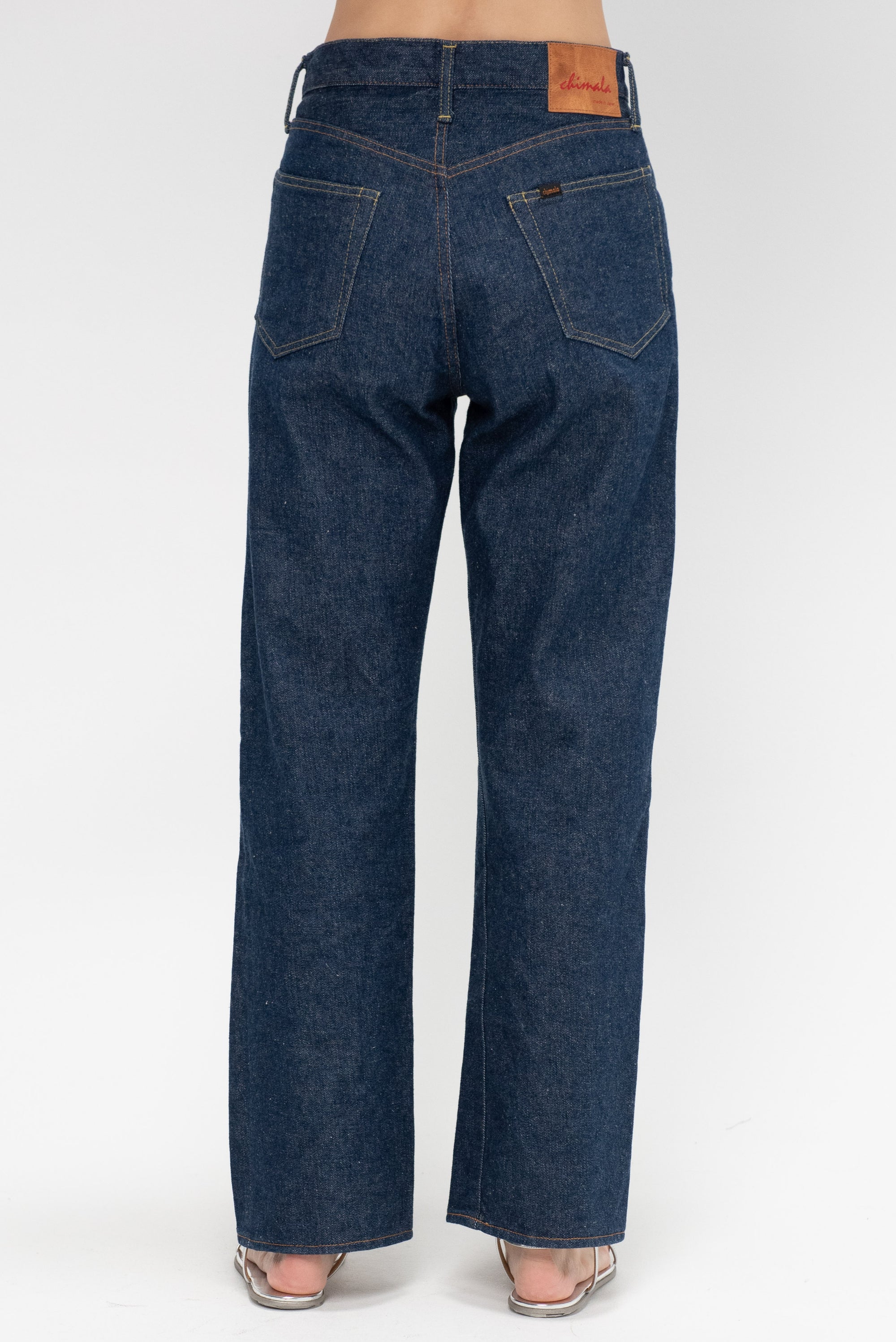 Straight Cut Selvedge Denim, Rinse