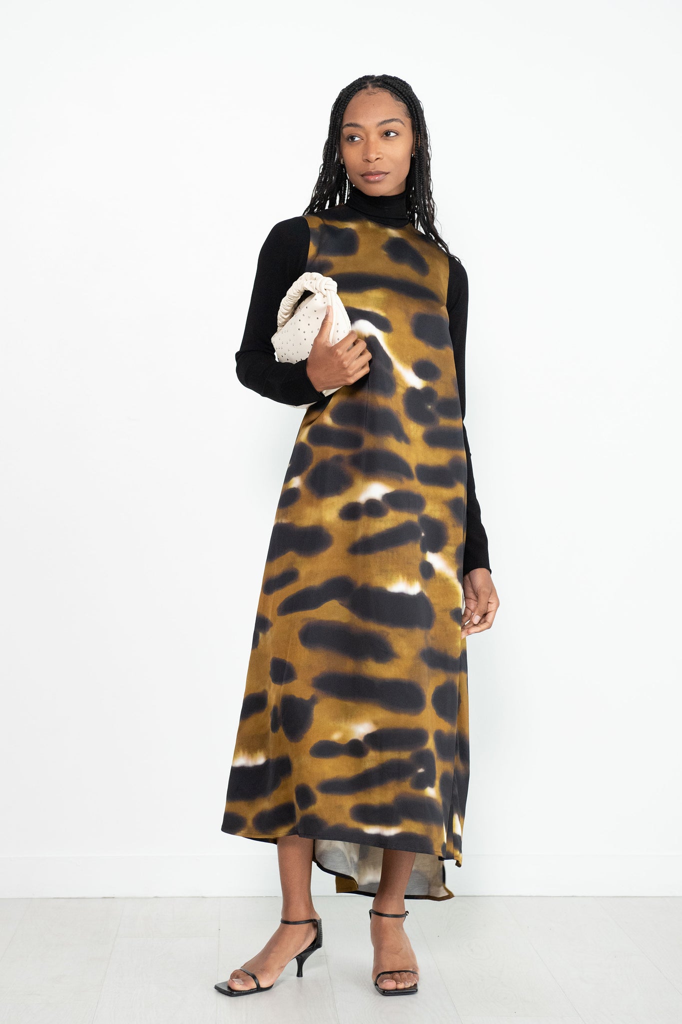 Christian Wijnants - Dala Dress, Camel Tiger