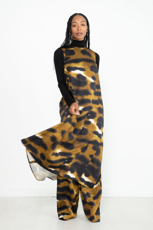 Christian Wijnants - Dala Dress, Camel Tiger