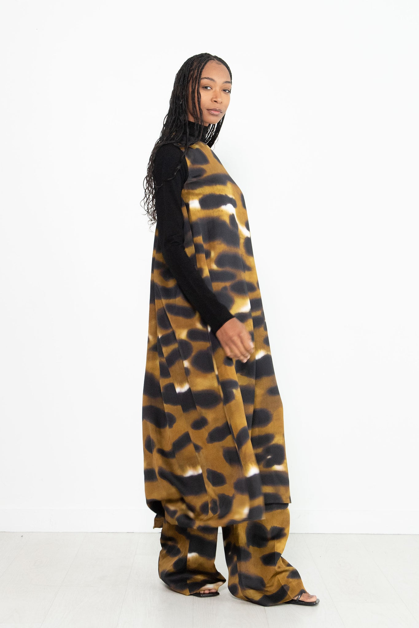 Christian Wijnants - Dala Dress, Camel Tiger