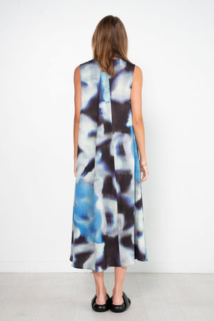 Christian Wijnants - Dressika Sleeveless Dress, Landscape Blue