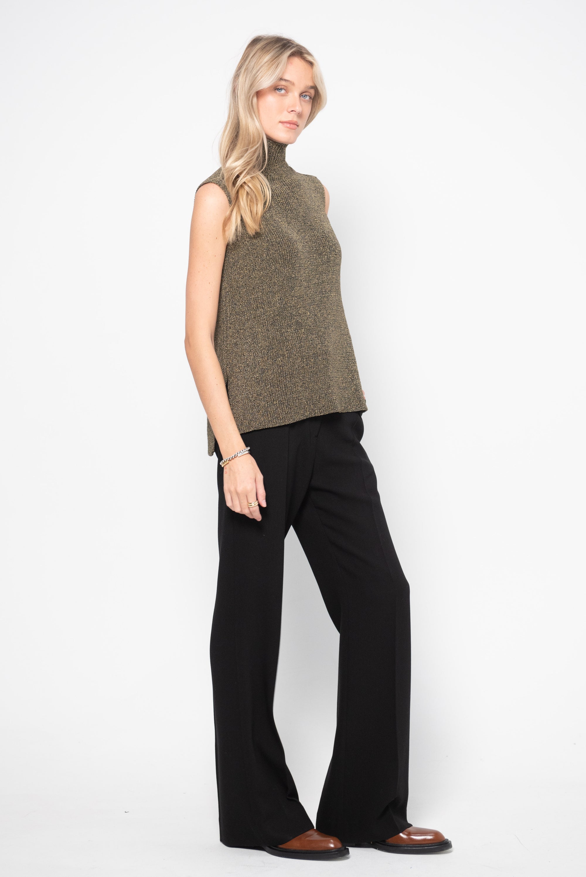 Kari Sweater, Black Gold