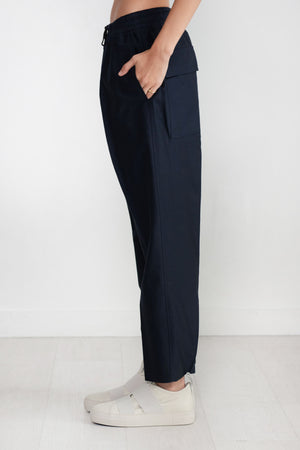 Christian Wijnants - Pilar Cropped Trousers, Dark Navy