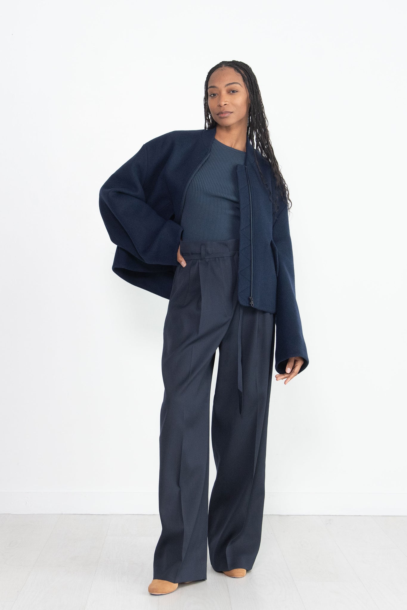 Christian Wijnants - Parise Trouser, dark navy