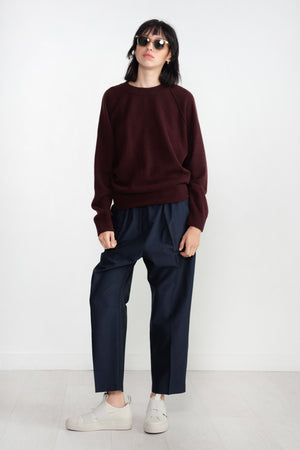 Christian Wijnants - Pilar Cropped Trousers, Dark Navy