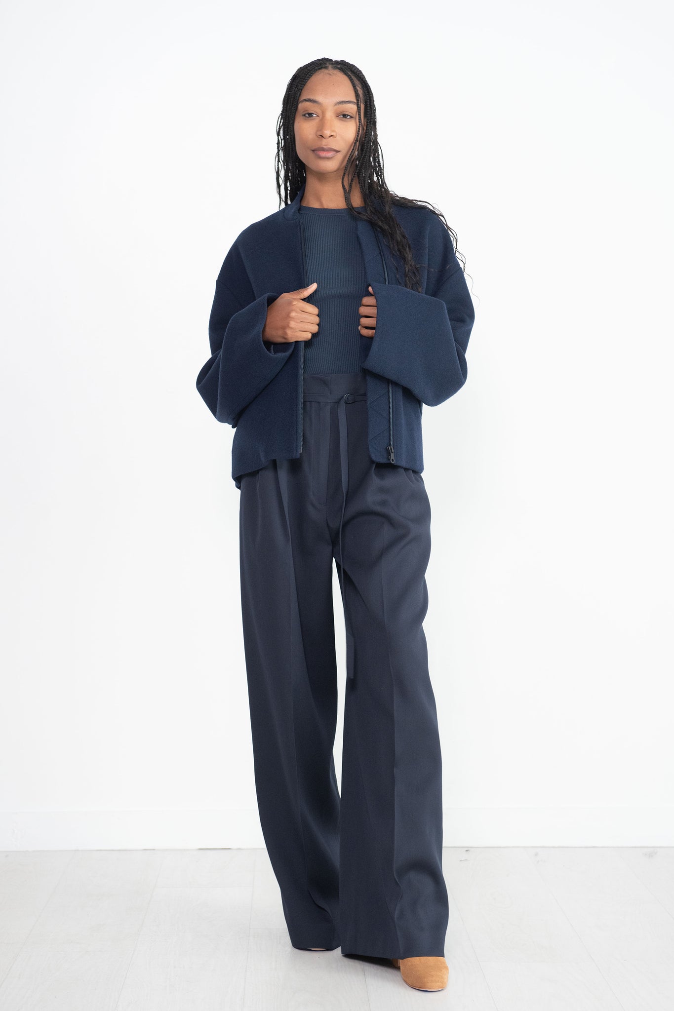 Christian Wijnants - Parise Trouser, dark navy