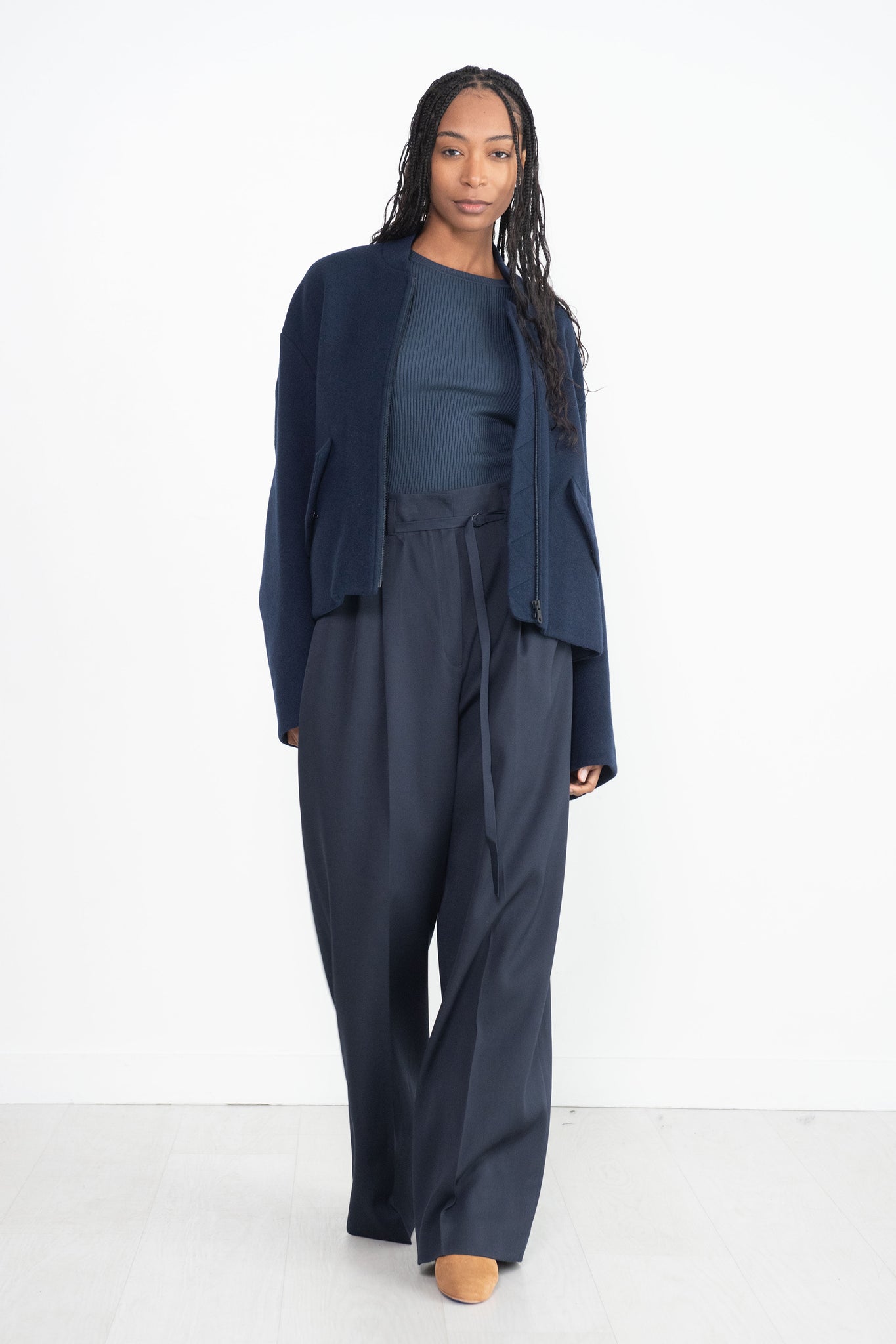 Christian Wijnants - Parise Trouser, dark navy