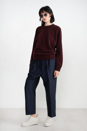 Christian Wijnants - Pilar Cropped Trousers, Dark Navy