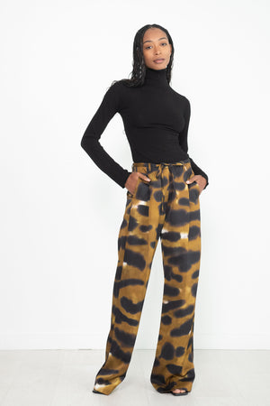 Christian Wijnants - Pamir Drawstring Trouser, Camel Tiger