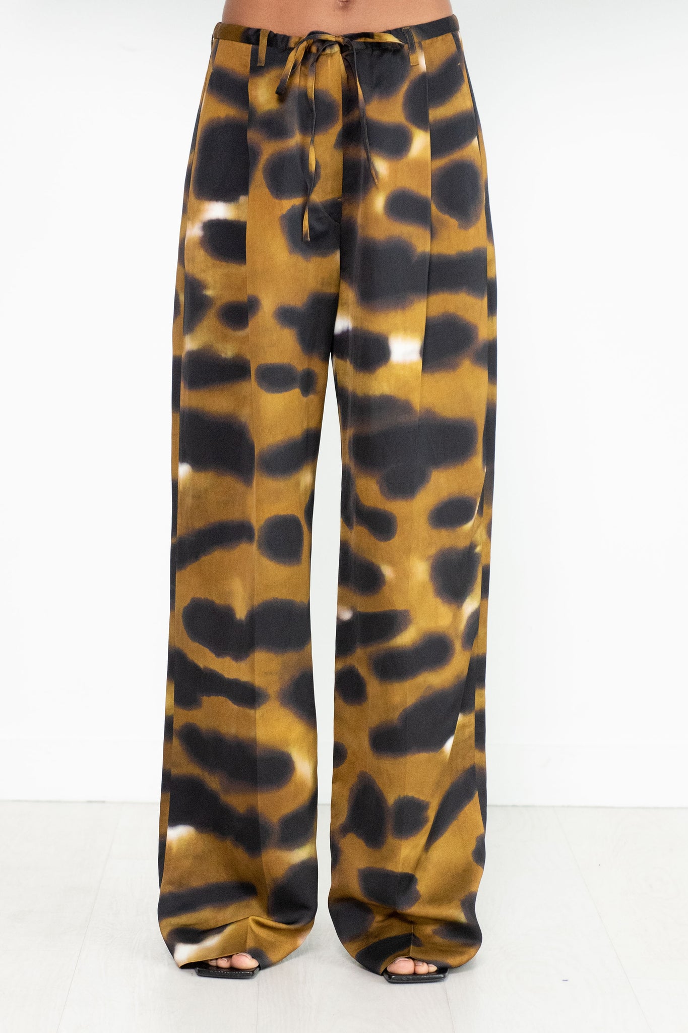 Christian Wijnants - Pamir Drawstring Trouser, Camel Tiger