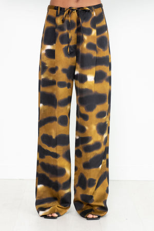 Christian Wijnants - Pamir Drawstring Trouser, Camel Tiger