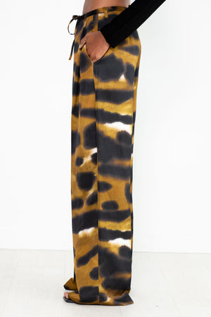 Christian Wijnants - Pamir Drawstring Trouser, Camel Tiger