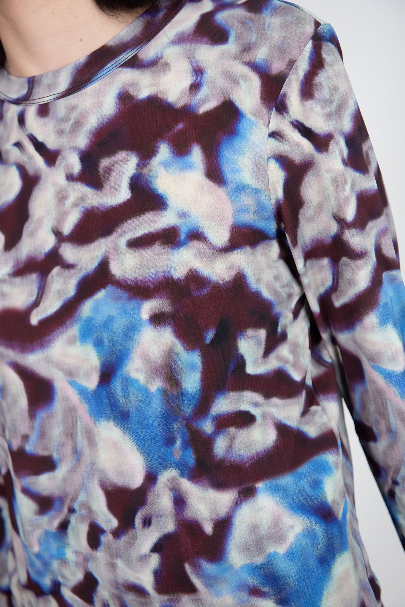 Christian Wijnants - Tad Long Sleeve T-Shirt, Khirai Blue