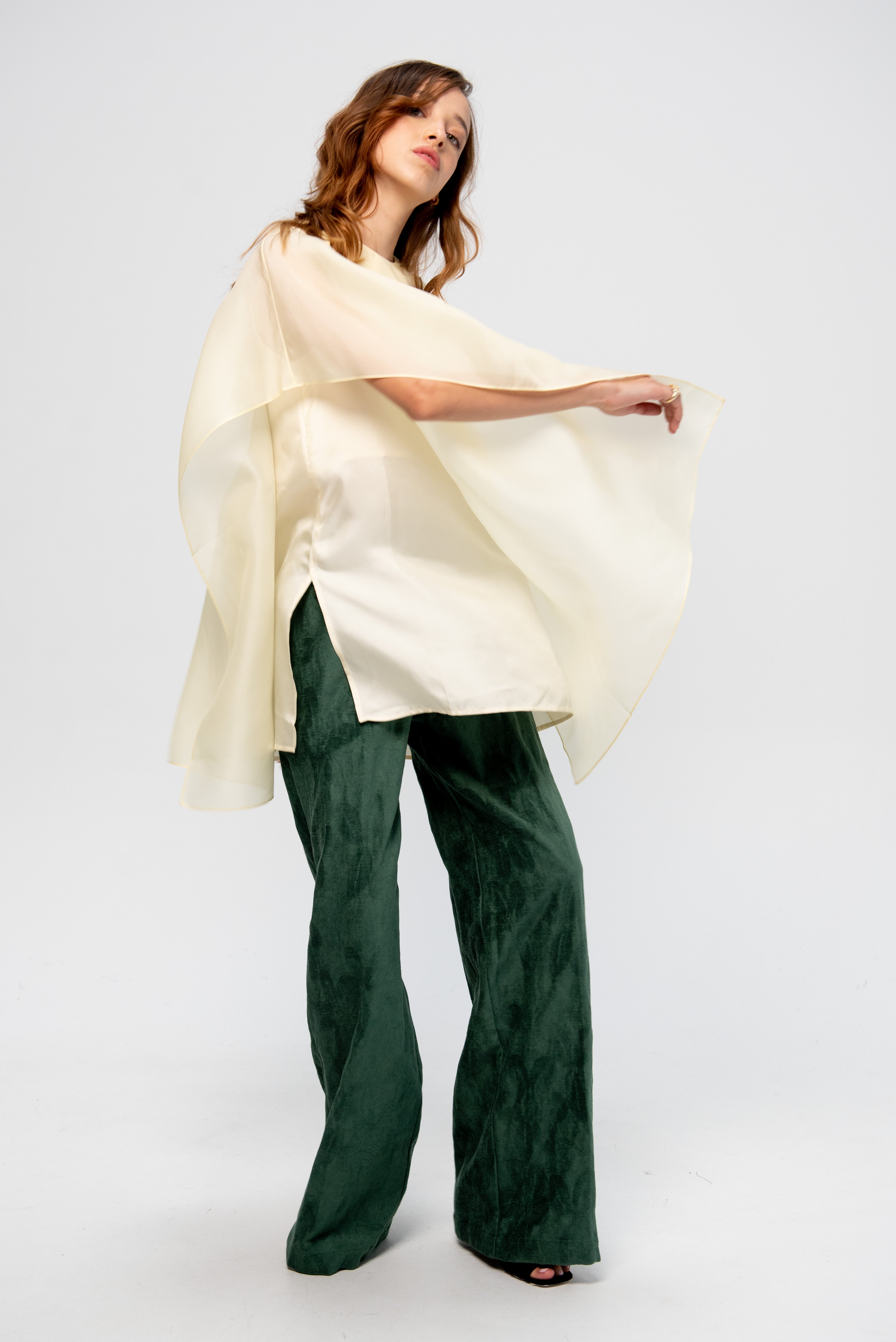 Thiny - Organza Top – Kick Pleat