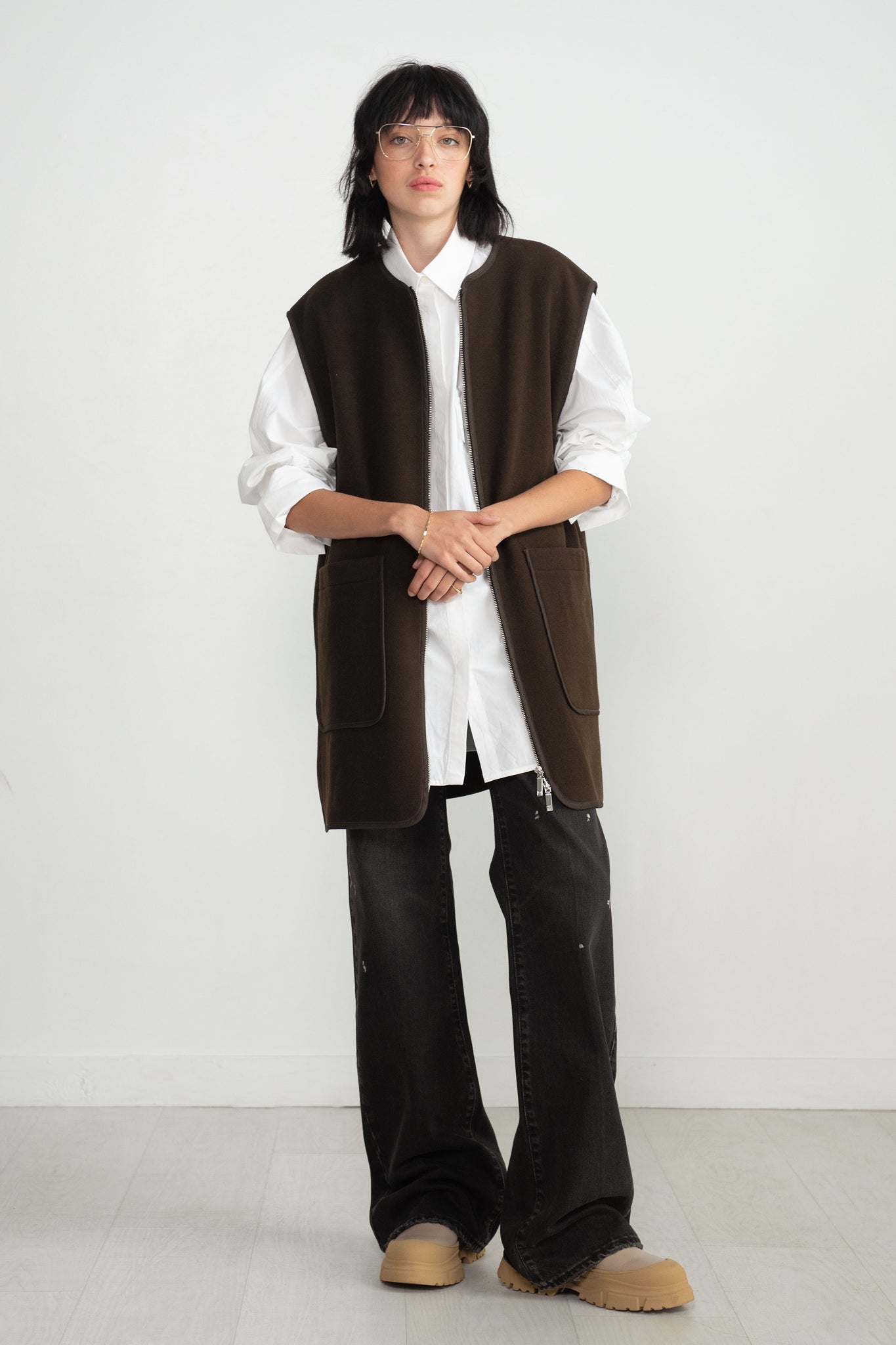 Christian Wijnants - Tempsey Button Down Shirt, White