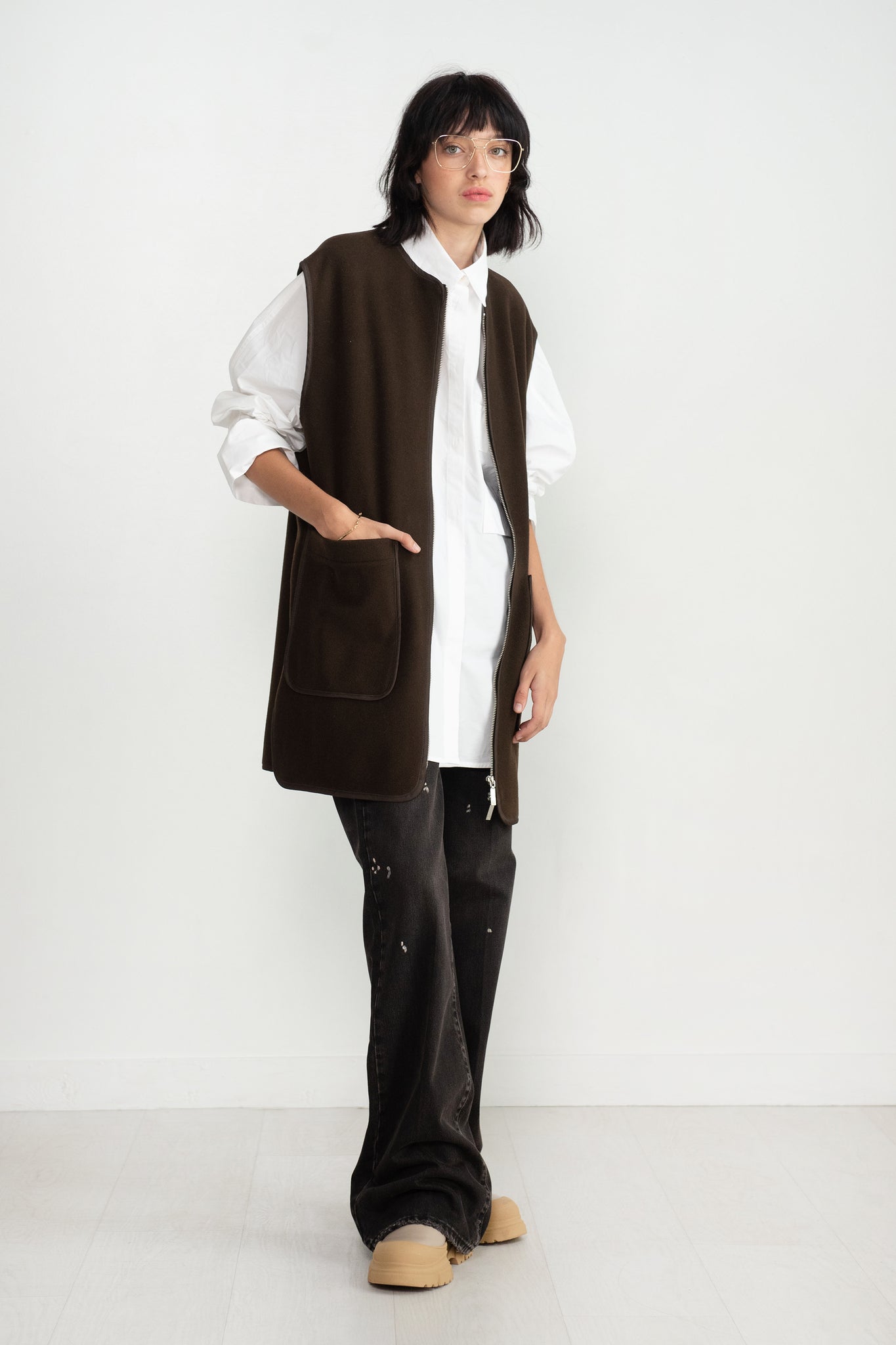 Christian Wijnants - Tempsey Button Down Shirt, White